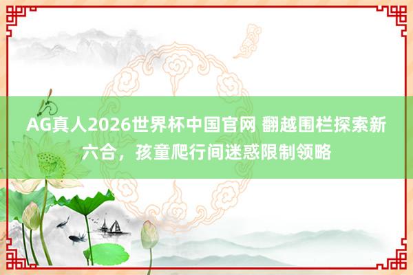 AG真人2026世界杯中国官网 翻越围栏探索新六合,孩童爬行间迷惑限制领略